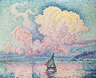 Antibes, le nuage rose, 1916